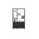 Linea™ Storage Bookcase