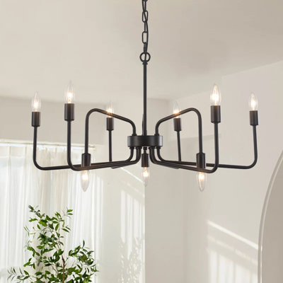 Lustre classique / traditionnel 9 lumières à intensité variable
