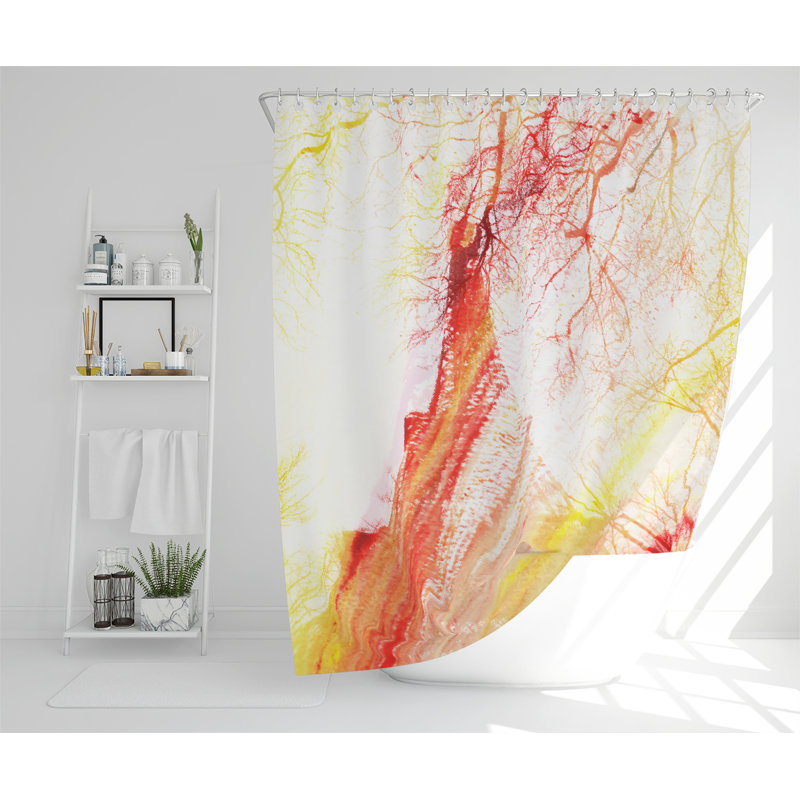 Dimaina Polyester Shower Curtain Set