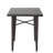 32" Square Bar Table - Elegant Backyard Furniture, All Weather And Iron, 41" H X 32.5" W D, Brown Multi Hued Outdoor & Simple Yet Classy,