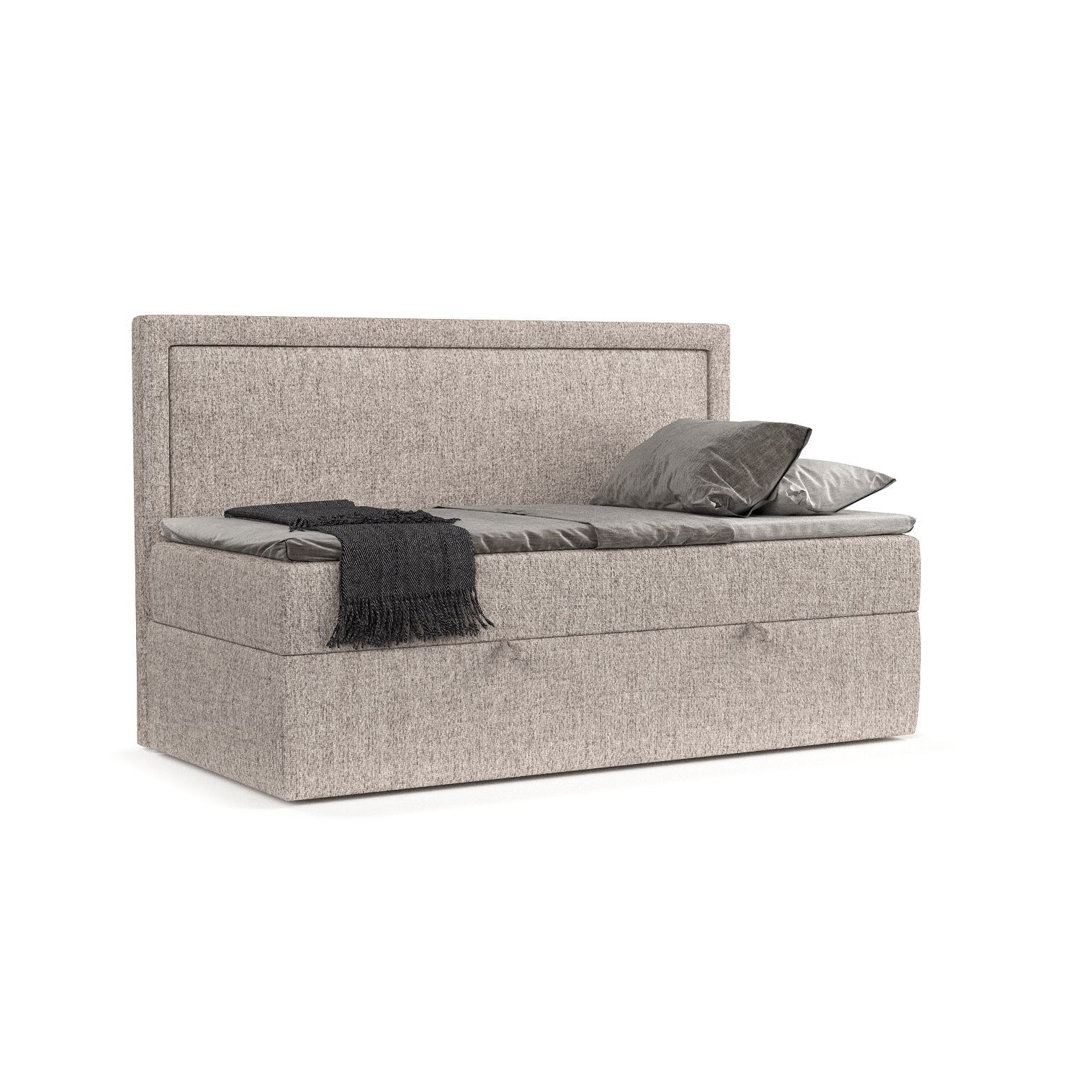 Premium Boxspringbett Luvi mit Taschenmatratze und Topper