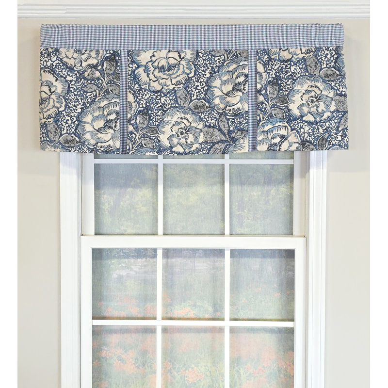 RLF Home Peony Ball Pleated Valance