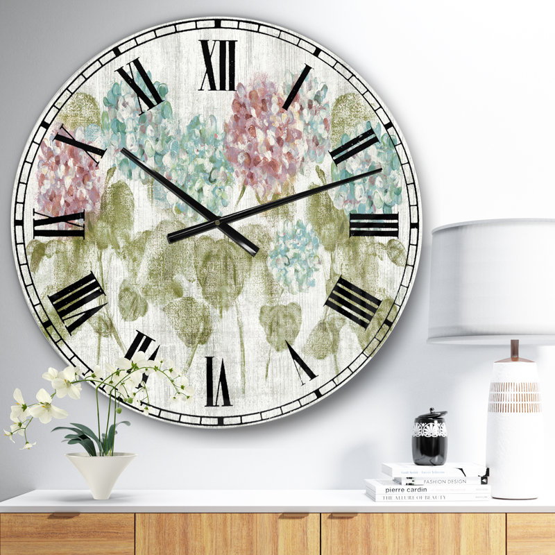 Horloges murales rouges et bleues, Petit