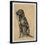 «Aldrich's Dog», reproduction encadrée-1624479492