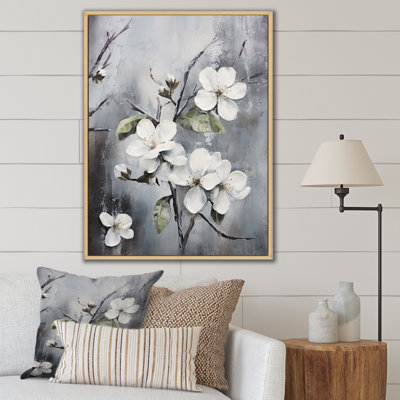 Fleur de pommier Harmony xiv - art mural floral, salon