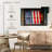 Borges American Flag On Window-107695707