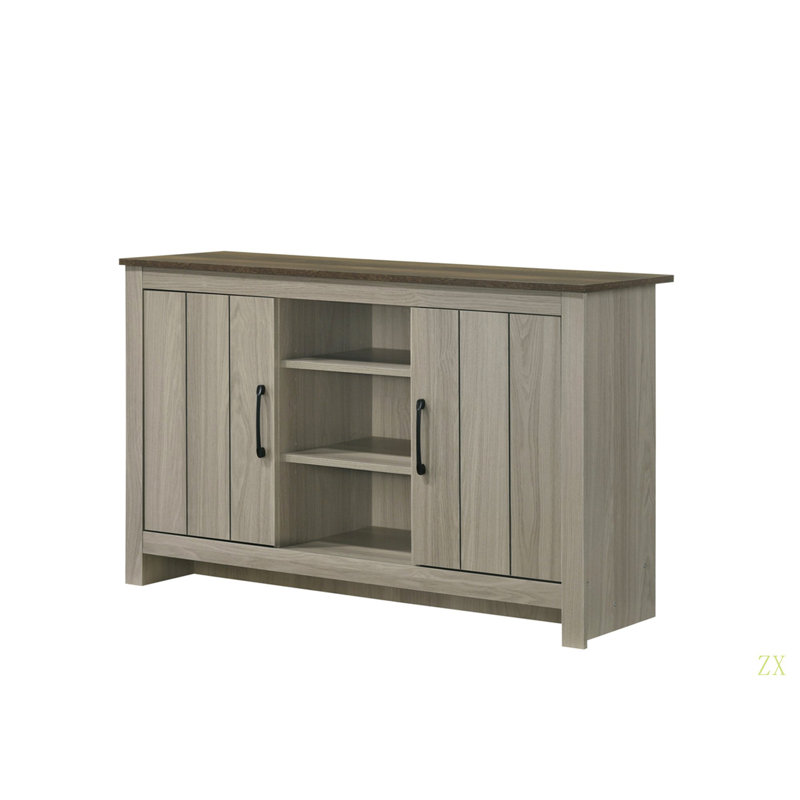 Nilda 47"W Console Table, Buffet Table, Sideboard With Shelves And Cabinet Doors