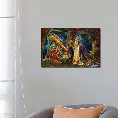 The Astronomer by Myles Pinkney - Wrapped Canvas Print
