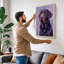 Quiet Labrador Modern - Wrapped Canvas-2135586616-2135586619