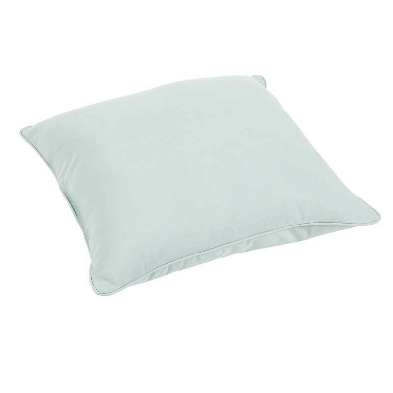 Outdoor Throw Pillow, Sea Green