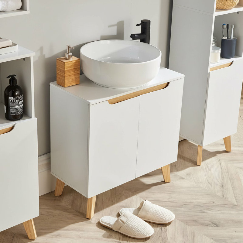 Florence Bathroom Cabinet, White