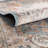 Kaleigh Oriental Blue/Rust/Ivory Area Rug-1352898758