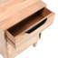 Table de chevet en bois naturel