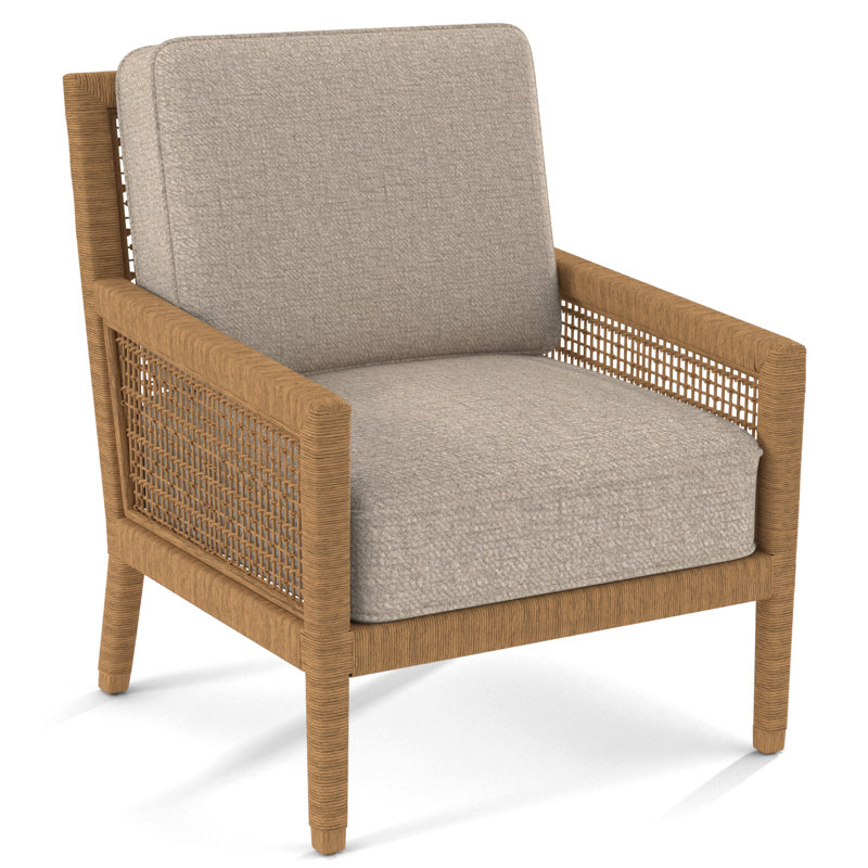 Harper 28" Wide Armchair, Honey, Eggshell Crypton Performance; 0884-93