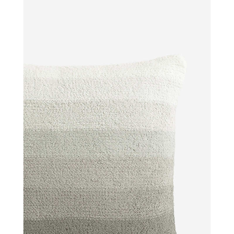 Ombre Square Pillow Cover & Insert, Granite Ombre