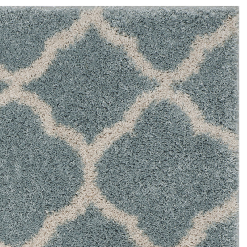 Helsel Shag Performance Geometric Rug, Rectangle 9' x 12'