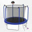 Trampoline de cour moderne de 8 pi avec enceinte sécuritaire Modern Luxury Furniture