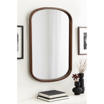 Brayton Wood Oval Mirror