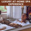 Serviteur de bain autoportant en bambou Nazirah-710976308