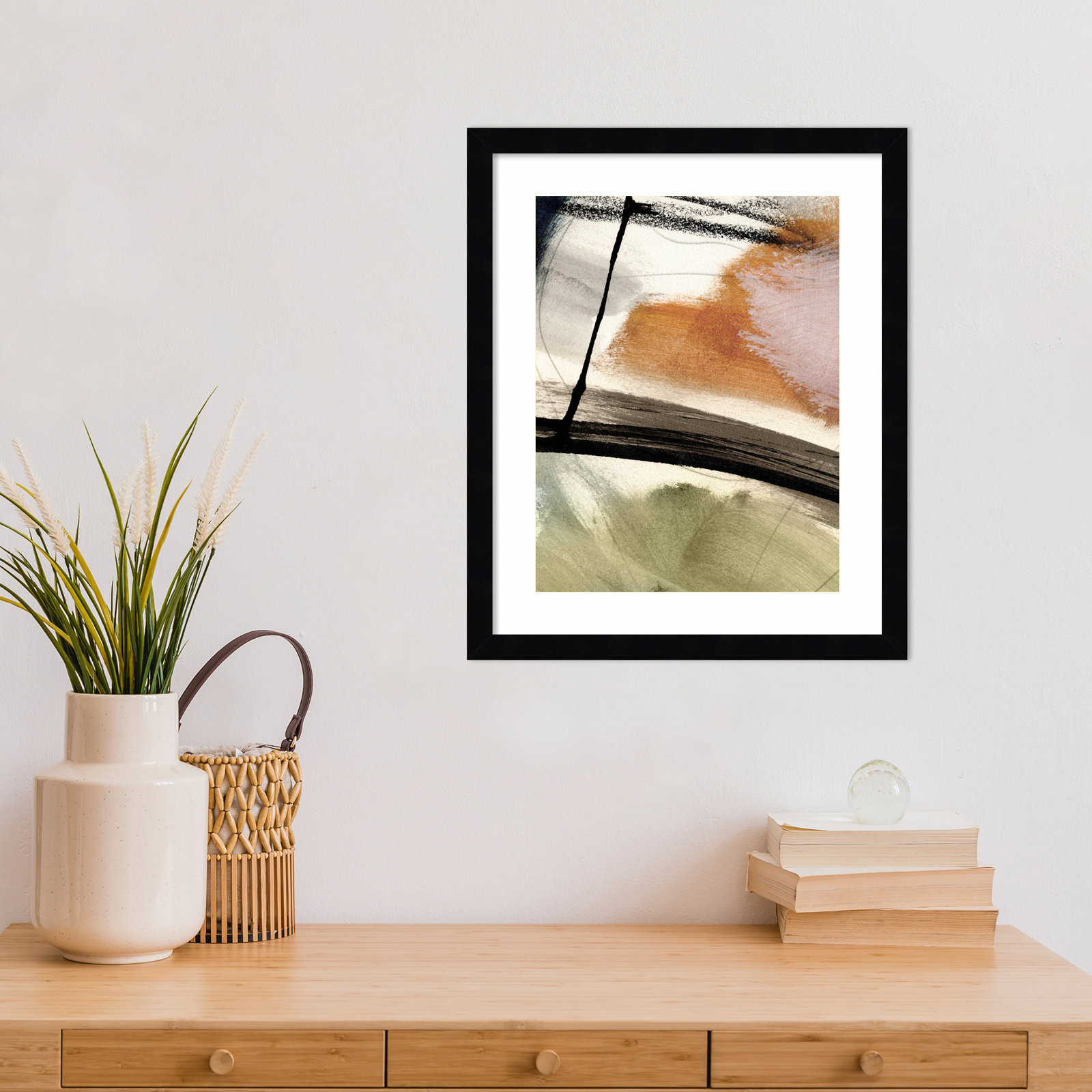 Cleve "Light No. 2" Print by Dan Hobday, Black, 17" H x 14" W