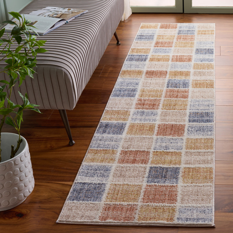 Scarlett 410 Performance Geometric Rug, Runner 2' x 8'