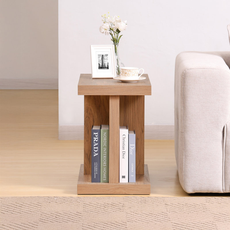 Marchella Rectangular End Table With Storage