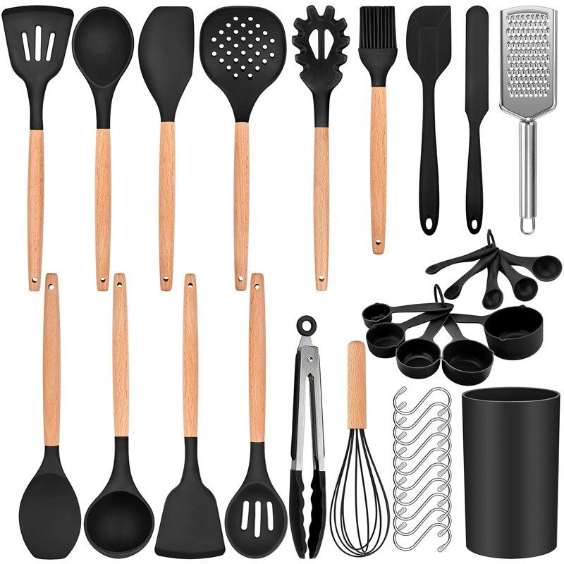 Belfry Kitchen Warner 36 Utensil Set