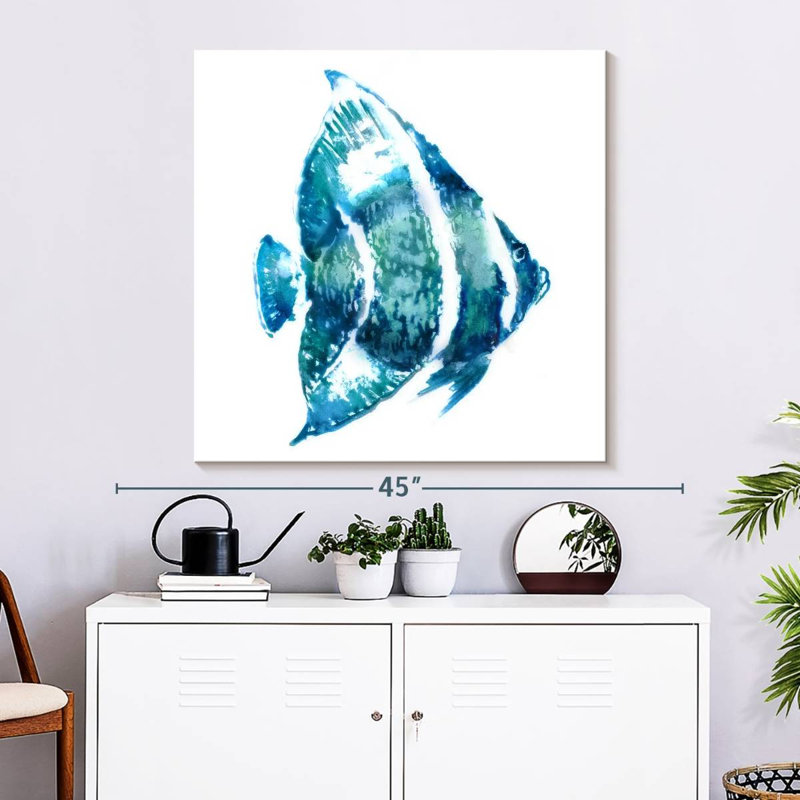 Crowle Fish I, 33" H x 33" W
