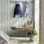 Cath Kidston Canopy Stripe Duck Egg Wallpaper-126305392
