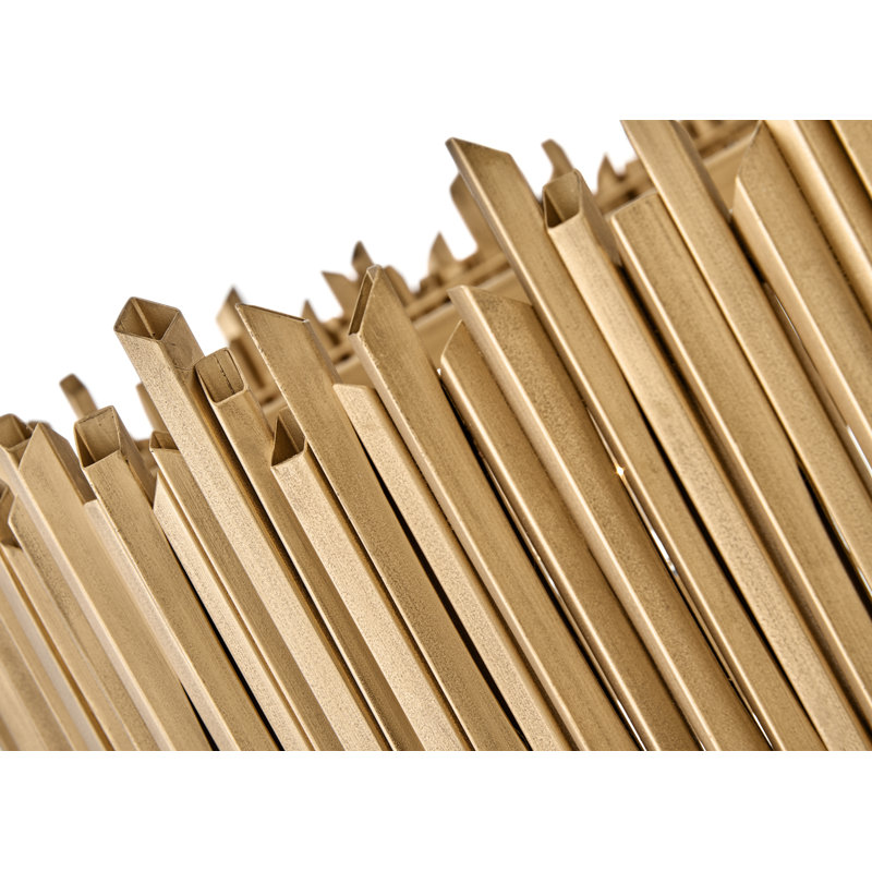 Roca 8-Light Adjustable Hand-Painted Drum Chandelier by Lisa McDennon