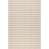 Mortica Striped Machine Washable Area Rug