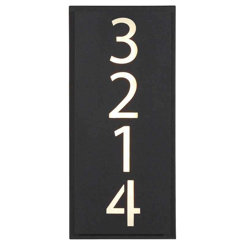 Lumière d'adresse DEL Numero
