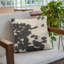 Coussin imprimé animal en cuir de vache-606903077