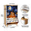 Armoire de rangement pour chaussures avec 3 tiroirs rabattables pour Halloween
