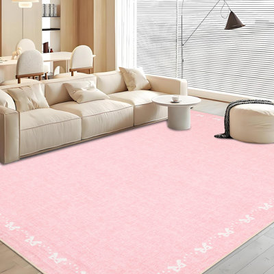 Tapis lavable en machine Bow-Knot