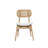Upholstered Solid Wood Dining Chair-1793538424