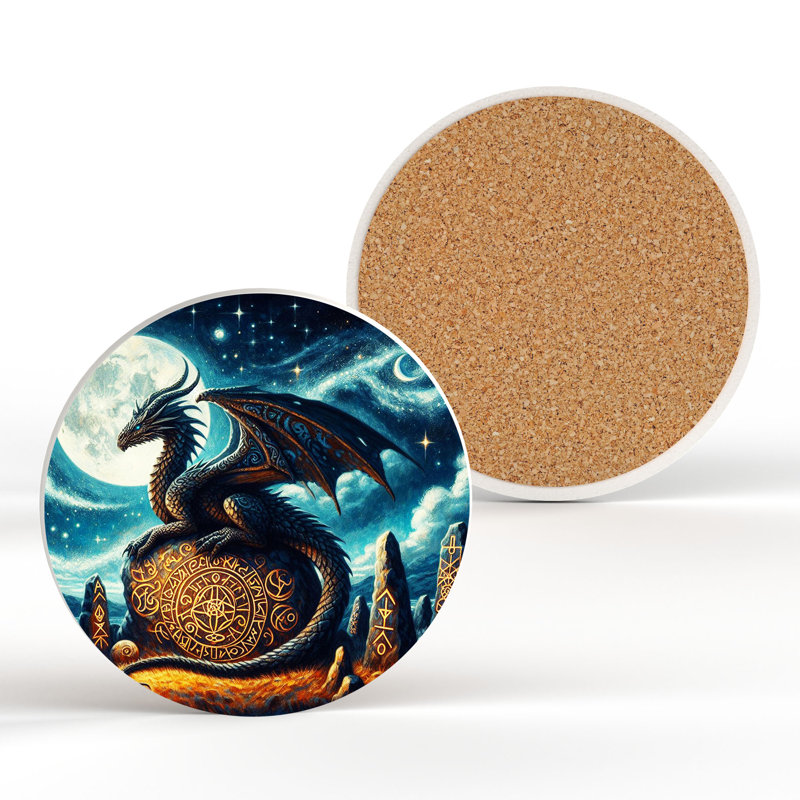 Ceramic Round 1 Piece Coaster