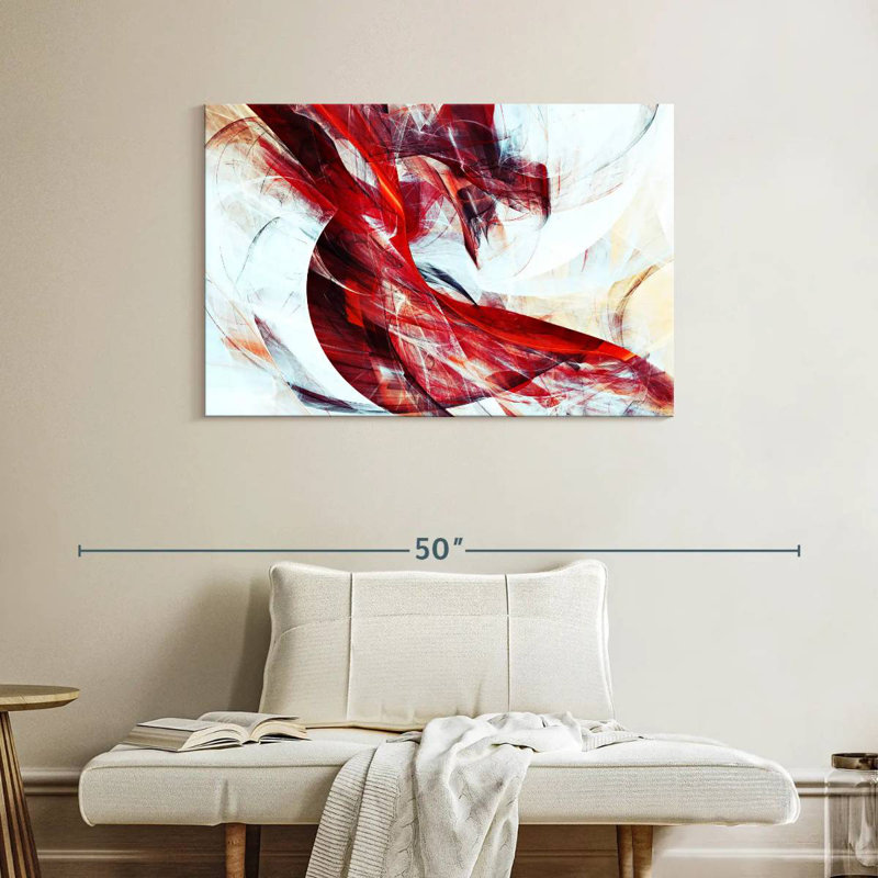 Avery Futuristic Abstract, 26" H x 39" W