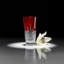 Waterford Lismore Red 10in Vase