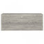 Meuble télé à 2 tiroirs Rustic Grey Driftwood, durable et élégant pour une organisation améliorée du salon