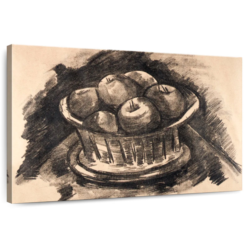 Pommes Yarlin dans un panier, H 24 po x l 36 po