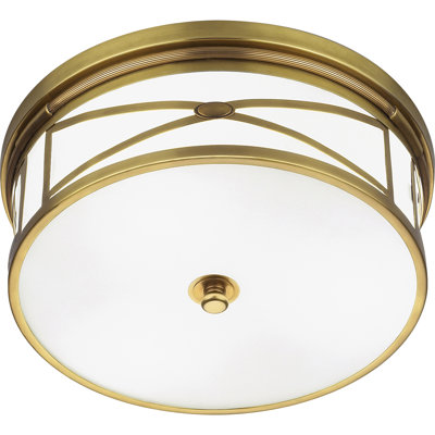 Plafonnier encastré cylindrique unique / remarquable à 3 lumières de 14 po Chase