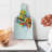 Ambesonne Cello Tempered Glass Cutting Board Creative String Instrument Multicolor