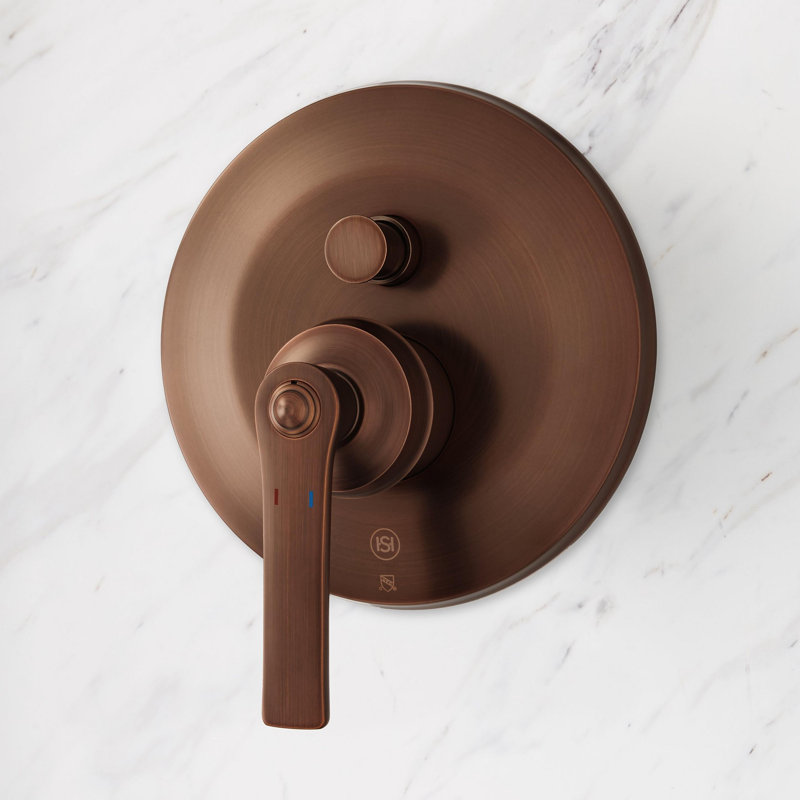 Cooper Complete Shower System with Rough-in Valve, Oil Rubbed Bronze, 8"