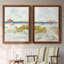 «Sketchy Beach I», ensemble de 2 peintures sur toile encadrées-857536259-857536258