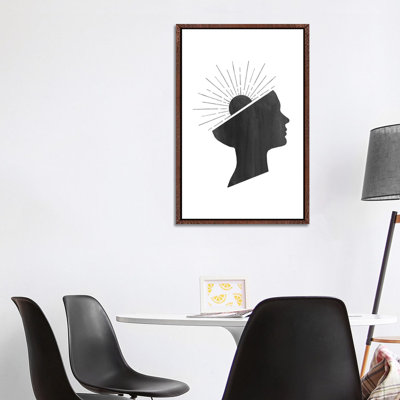 Woman Sun by Whales Way - Print on Canvas