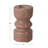 Travertine Taper Candle Holder