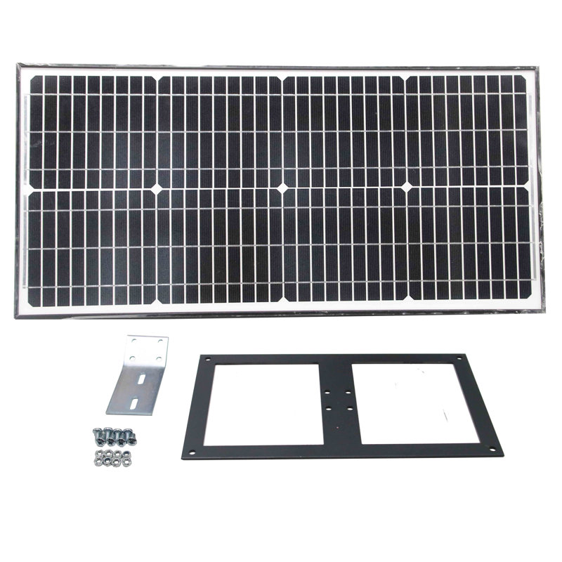 Opérateur à une battante simple - AS600 AC / DC - Kit solaire 60W
