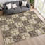 Tapis floral intérieur / extérieur lavable à la machine Chantille ACN2476-715685845-715685847