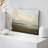 Muted Green Sunrise French Country Landscape Rustic Neutral Large Framed Canvas Print Wall Art Work-119598441-93388640-93388649
